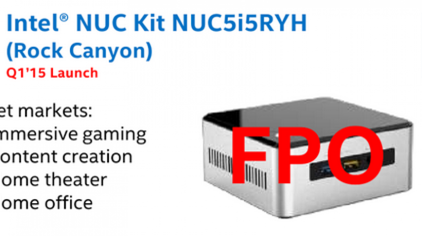 Intel NUC 2.0, advances on new generation mini-PCs