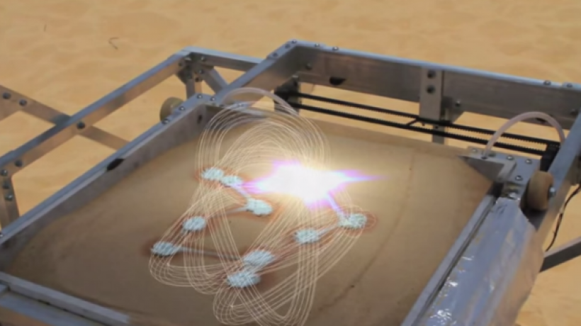 3D Printing: Solar-Sinter uses sand and sun for three-dimensional printing