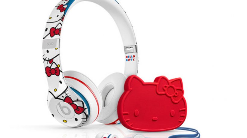 Hello Kitty headphones signed Beats by Dr. Dre