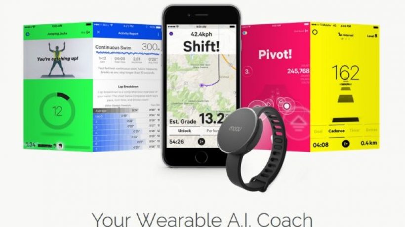 Moov, fitness tracker able to follow every movement can be done by the coach for each sport