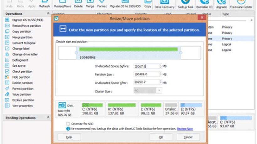 Slice up Your Hard Drive using EaseUS Partition Master