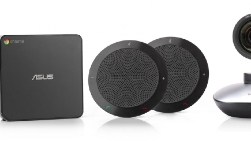 New Google Chromebox for meetings, Asus and Google collaborate for meetings up to 20 participants