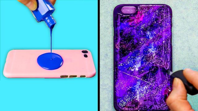 How to decorate a phone case