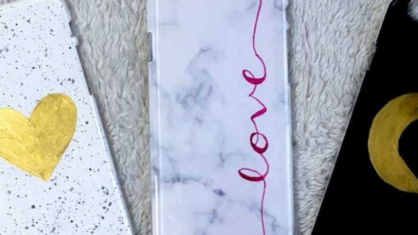 How to decorate a phone case?