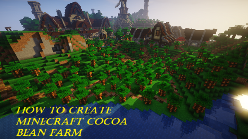 How to create Minecraft cocoa bean farm