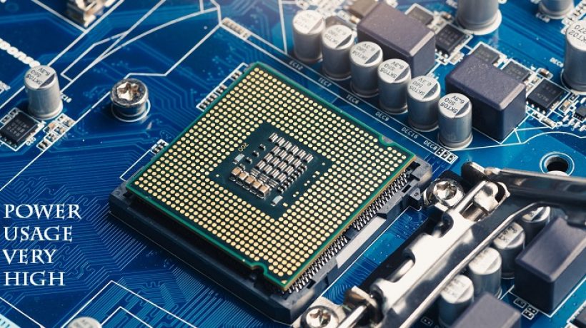 How to fix power usage very high in CPU