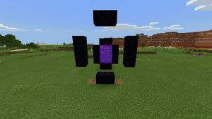 How to make a portal in Minecraft