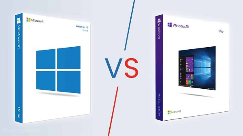 Windows 10 Pro Vs Home Gaming: Differences and similarities