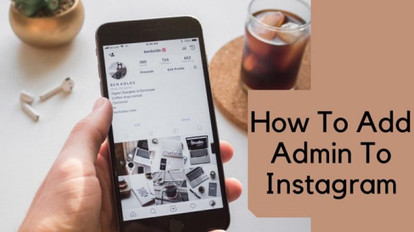 How to add admin to instagram?