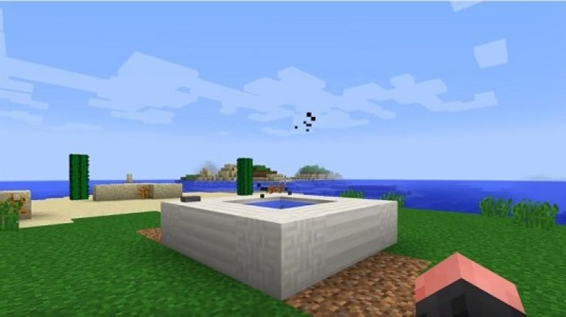 How to make hot tub in minecraft?