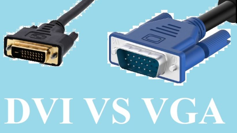 How to Connect Vga to Dvi Cable