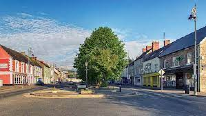 The beautiful town of Bunclody