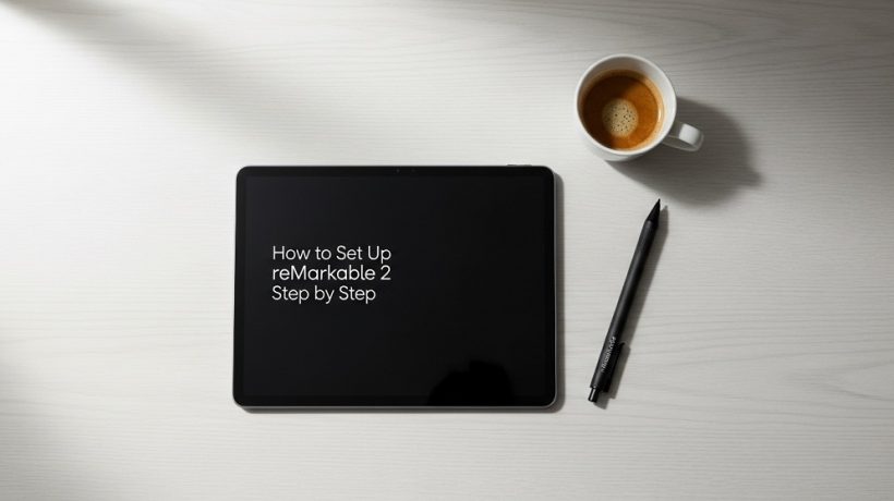 How to Set Up reMarkable 2 Step by Step