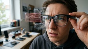 AI assistant on smart glasses showing incorrect responses and communication errors