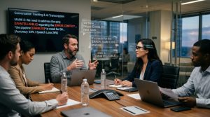 Smart glasses struggling to capture speech accurately during conversation