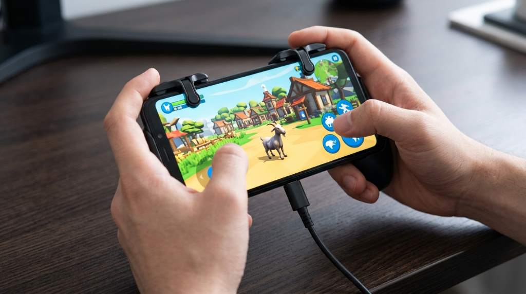 Goat Simulator 3 player using shortcuts during mission gameplay