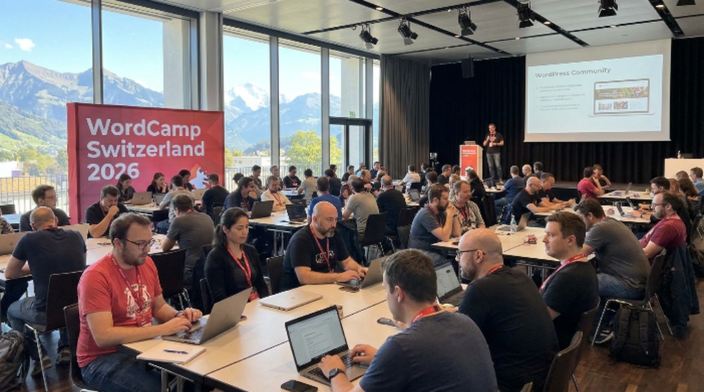WordPress community session at WordCamp Switzerland 2026