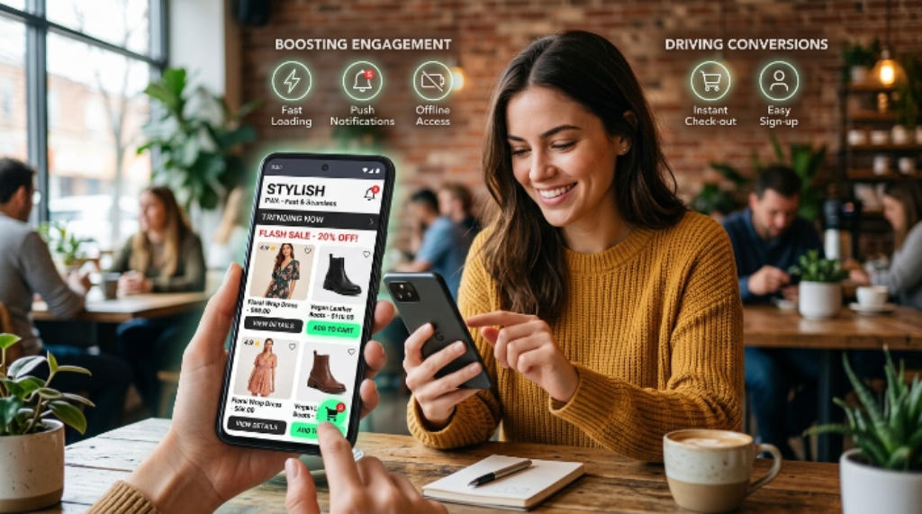 Progressive web apps boosting engagement and conversions